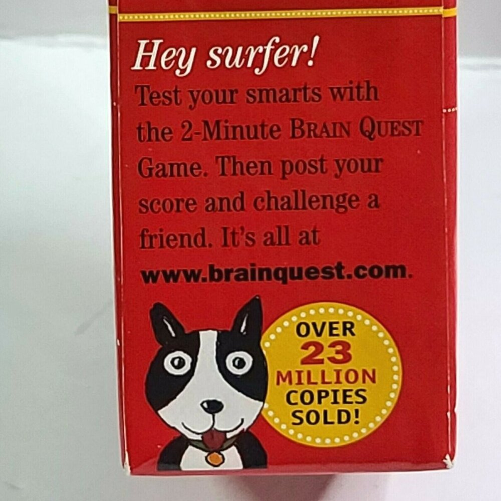 Brain Quest America Educational Trivia Game Updated Edition 2 Decks  Ages 9 & Up - Picture 4 of 6